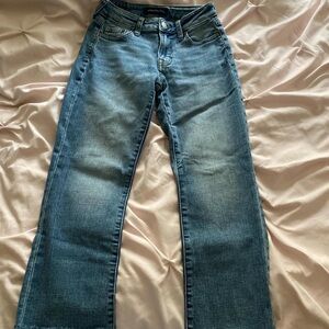 Aeropostale Mid Rise Kick Crop Jeans